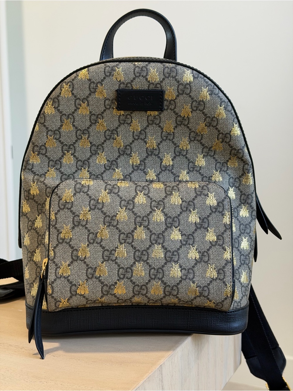 Gucci GG Supreme Bee Backpack